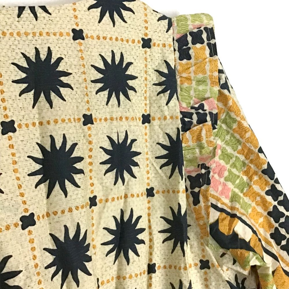 Farm Rio Natural Tropical Sunshine V-neck Maxi Dress - Picture 11 of 15